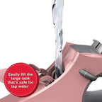 SINGER SteamCraft Steam Iron (1700W) | Steamer with Stainless Steel Plate, OnPoint Precision Tip for Hard-to-Reach Areas, Vertical Steam, Auto Shutoff & 300ml Tank Capacity – Pink