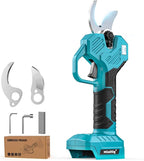 Cordless Electric Pruning Shears: 1.5-2 Inch Portable Pruning Shears Compatible with Makita 18V - Garden Pruners Tool with LCD Display