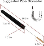 Dryer Vent Cleaner Kit, 2 Pack Dryer Lint Brush, 30 Inch Long Flexible Lint Remover, Refrigerator Coil Cleaning Brush, Home Essentials (Short-Style)