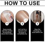 Tights Care Spray, Pantyhose Fabric Mist, 100ml Delicate Clothing Protector, Snag And Run Prevention For Business Casual, Professional Attire Wear Outfit Protection, Extends Life Of Hosiery
