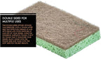 Superio Non-Scratch Cellulose Sponge (3-Pack) (Green)