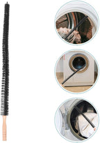 UKCOCO 2pcs Washing Machine Cleaning Brushes Long Handle Lint and Drain Pipe Cleaner for Dryer Vents and Washer Tubes Multi-Purpose Household Cleaning Tools