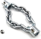 Flex‑Shaft Sewer Descaling Chain, Cable Sewers Dredge Flex for 16mm Spring, Push-Type Rotary Oil Pollution in Pipeline Blocks Drilling Tools (1Pc)