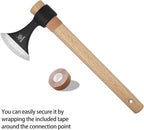 Throwing Axes 3 Pack, 16.2-inch Throwing Tomahawks High Carbon Steel & Wooden Handle, for Axe Throwing Recreation and Competition