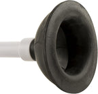 PlumbCraft 14-18-in. Stow-Away Plunger with Adjustable Handle 7503500, Heavy Duty Toilet Plunger for Households, Ergonomic Plunger to Unclog Toilet, Toilet Bowl Plunger with Ergonomic Handle