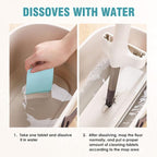 Floor Cleaner - Concentrate Multi-Surface Cleaner for Non Stubborn Stains, Daily Cleaning. Easy Use, for RV, Space Saving, Mild Scent, 60 loads (1 pack, fresh scent)