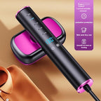 Travel Steamer for All Clothes, AUHKO Smart Garment Iron with Built-in AI Temperature Sensing Chip, LED Real Time Temperature Monitoring, 1200 Watts Portable Handheld Garment Wrinkles Remover