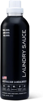 Laundry Sauce - Laundry Fabric Softener (Australian Sandalwood) Luxury Fragrance, Softens & Preserves Fabric, Reduces Wrinkles, 19 Fl Oz