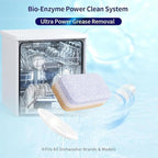 Dishwasher Cleaner Tablets - 30 Tablets, Heavy Duty Cleaning Descaler Pods for Dish Washer, Deep Cleans & Maintains Your Dishwashing Machine for Optimal Performance