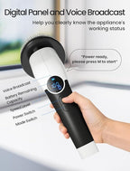 Electric Spin Scrubber, 2025 New Cordless Shower Cleaning Brush with 8 Replaceable Brush Heads, 3 Adjustable Speeds, and Adjustable Extension Handle for Bathroom Floor Tile