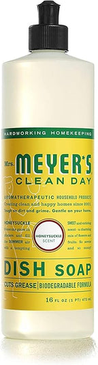 Mrs. Meyer's Dish Variety Pack Scent, 1 Dish Soap, 1 Dish Soap Refill, 2 CT