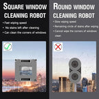 Frewico Window Cleaning Robot, Intelligent Cleaning with 4-Nozzle Wide-Angle Spray Technology, Deep Edge Cleaning, 5600Pa Suction Power
