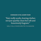 Kair Signature Fabric Conditioner Refill - Wild Juniper & Bergamot | Plant-Based Fabric Softener, 16.9 Fl Oz, Vegan, Cruelty-Free, Biodegradable, Anti-Static Softens & Protects Fibers