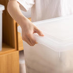15 QuartStackable Plastic Storage Bins with Lids,Container to Organize Shoes and Crafts on Closet Shelves,Garage, Totes, Tubs Boxes Organizing 4 Pack (N-2L)