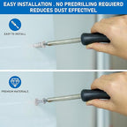 Self Drilling Drywall Anchors, 170PCS Heavy Duty Dry Wall Anchors and Screws Kit for Hanging Sheetrock, 85 Self-Tapping Plastic Drywall Hangers 85 Sheet Rock Screws-95 Lbs