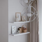 GSCIT Club Melamine Edge Banding, 3/4 inch x 50ft White Edge Banding with Hot Melt Adhesive Pre-glued Cabinet Edge Banding Flexible White Veneer Edging for Plywood Furniture Table