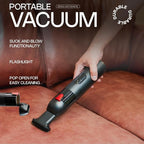Cordless Handheld Vacuum Cleaner - Portable Cordless Vacuum - Versatile Cordless Vacuum Cleaner for Home and Car - Wireless Vacuum for Home & Car - Vacuum Cleaner - Hand Held Vacuum by Notilus