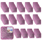 80-Pack Red Carbon Steel Soap Pads | Bulk Fine Steel Wool Pads for Gentle Cleaning | Glass & Automotive Metal Care