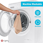 Orighty Microfiber Cleaning Cloth, 24 Pack Highly Absorbent Cleaning Supplies, Reusable Clean Rags for House, Microfiber Cloth for Kitchen, Window, Car Care, 11.5x11.5 inch Brown