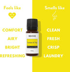 Tumble & Tidy Essential Oil Blend by Revive Essential Oils - 100% Pure Therapeutic Grade, for Diffuser, Humidifier, Massage, Aromatherapy, Skin & Hair Care
