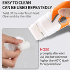 Small Roller Brush Wall Repair Tool Refillable Paint Roller Brush for Emulsion 2-in-1 Wall Roller Brush Set Tool Wall DIY Creation Removing Wall Stains Eco-Friendly Latex Paint Repair Kit for Walls