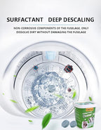Finally Fresh Washing Machine Cleaner for Front / Top loaders, 20 Packs Washer Cleaner for Sensitive Skin, Suitable for All HE Washing Machines Include