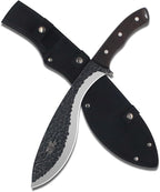 JXE JXO Machete, Full Tang Machete for Cutting Trees Heavy Duty, 3Cr13 Steel with Nylon Sheath for Yard Work, Bushcraft and Outdoor