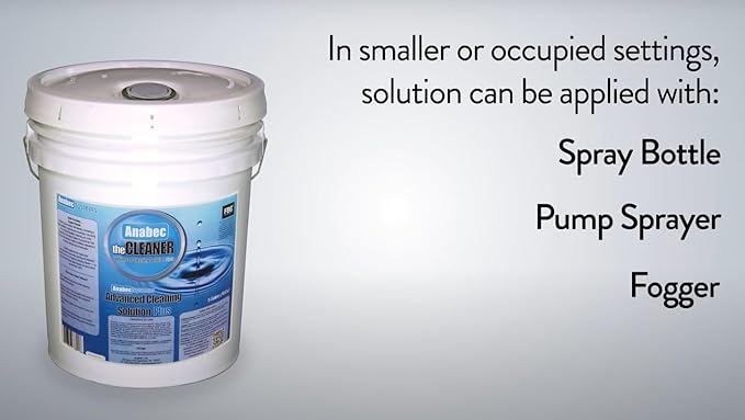 Crawl Space DIY Anabec Advanced Cleaning Solution, 5 Gallons - All-Purpose Commercial Cleaner for General Cleaning Applications
