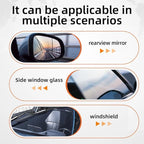 Glass Oil Film Remover for Car, Roll-On Glass Compound with Cleaning Board, Removes Oil Film, Improve Windshield Clarity for Safe Driving 2pcs