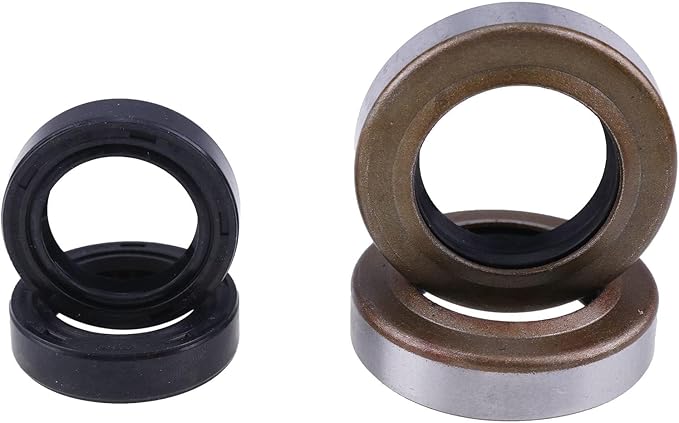 JZGRDN 2 Set Tiller Wheel Axle Seals & Tine Oil Seals GW-9618 GW-9602 GW-9621 GW-9601 Compatible with Troy Bilt Horse Tillers