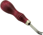 C.S. Osborne Western Edge Tool (Bent Shank) #133-B Size 00 to 4 Edger-Size 4