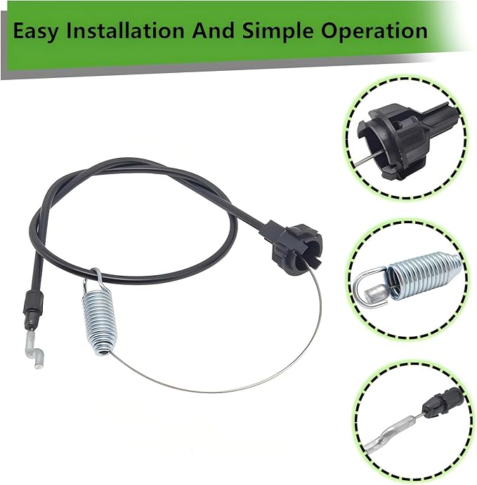 746-04626 731-05385 Forward Clutch Cable Replacement fits MTD 946-04626 Troy-Bilt Bolens Ranger Yard Machines Tillers