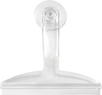 8" Clear Plastic Suction Squeegee Shower Window Cleaner