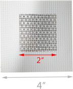 3 Pieces 2 Inch Wall Patch Repair, Drywall Repair Patch Self Adhesive Drywall Patch and Fiberglass Repair Kit, Heavy Duty Dry Wall Hole Repair Patch for Drywall Plasterboard (2 x 2 Inch)
