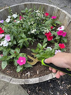 Garden Guru Titanium Hand Weeder Fork Tool – Rust Resistant – Ergonomic Handle – Great for Planting, Spreading Mulch, Weeding, Loosening & Transplanting Soil (4 Pack)