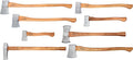 1844 Helko Werk Germany Axe Collection - 8 Classic Axes Set - Odyssey, Nordic, Tasmania, Expedition, Forester, Scout, Journeyman, Pathfinder Hatchet