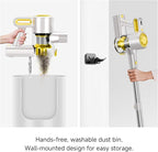 Honki Cordless Vacuum Cleaner for Home, Powerful Stick Vacuum with Rechargeable Battery, Green Light Anti-Tangle Brush, 6-in-1 Lightweight Handheld Vacuum for Pet Hair, Hard Floor, Carpet, Yellow