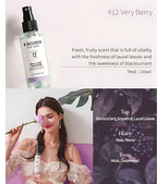 W.Dressroom No.12 Very Berry Living Clear Perfume, Body Mist & Fabric Spray Deodorizer, Alcohol-Free Water-Based, Odor Neutralizer for Clothes, Bedding & Room, Travel Size 2.36 oz