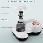 Mattress Vacuum Cleaner, Handheld UV Bed Vacuum Cleaner 16KPa & 12800 Vibrations Per/Min Upgraded Effectively Clean Up Bed, Pillows, Cloth Sofas, Carpets and Ther Fabric Surfaces