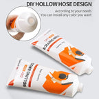 Small Roller Brush Wall Repair Tool Refillable Paint Roller Brush for Emulsion 2-in-1 Wall Roller Brush Set Tool Wall DIY Creation Removing Wall Stains Eco-Friendly Latex Paint Repair Kit for Walls