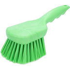 SPARTA 40541EC75 Plastic Scrub Brush, Utility Brush, Kitchen Brush With Hanging Hole For Cleaning, 8 Inches, Lime