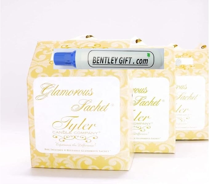 Tyler Diva Dryer Sachets (Sachet (Pack of 4)) Including a Stain Remove Pen