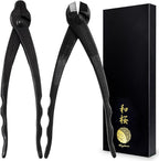 Wazakura Forged Japanese Bonsai Tool Set MADE IN JAPAN, Bonsai Tree Wire Cutter 7.7inch(195mm) + Bonsai Pliers 8.25inch(210mm)