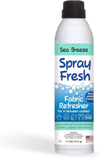 Spray Fresh Fabric Refresher - Deodorizer & Freshener for Clothing, Bedding, Furniture & More - Eliminate Smoke Smell & Pesky Odors - Helps Prevent Fabric from Wrinkling (Sea Breeze)