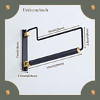 NEWRAIN Clothes Drying Rack, Laundry Racks for Drying Clothes, Wall Mounted Swing Arm Clothes Hanger for Laundry Room, Garage, Indoor & Outdoor Use,Black