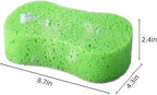 Car Wash Sponges,5 Pack Extra Thick Large Colorful Cleaning Sponge Multi-Purpose for Bathroom Kitchen Bike Boat (Random 5-Color Mix)