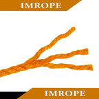 4mm x 100 Feet Orange Jute Rope, Twine for Gardening Tomato Climbing Plant Tie Floristry Crafts Gift Wrapping Packing Decor