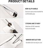 Garden Shovel Trowel Hand Shovels, Stainless Steel Gardening Tools for Transplanting Weeding Moving and Smoothing Digging Planting (3)