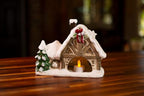 Blue Sky Clayworks 15598 Angel Tree Inn Candle House, 8.3-inch Length