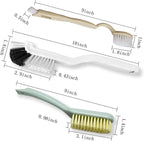 Cleaning Brush Shoe Kitchen Bottle Brush Sink Bathroom Household Dish Pot Pan Edge Corners Tile Lines Brush with Stiff Bristles